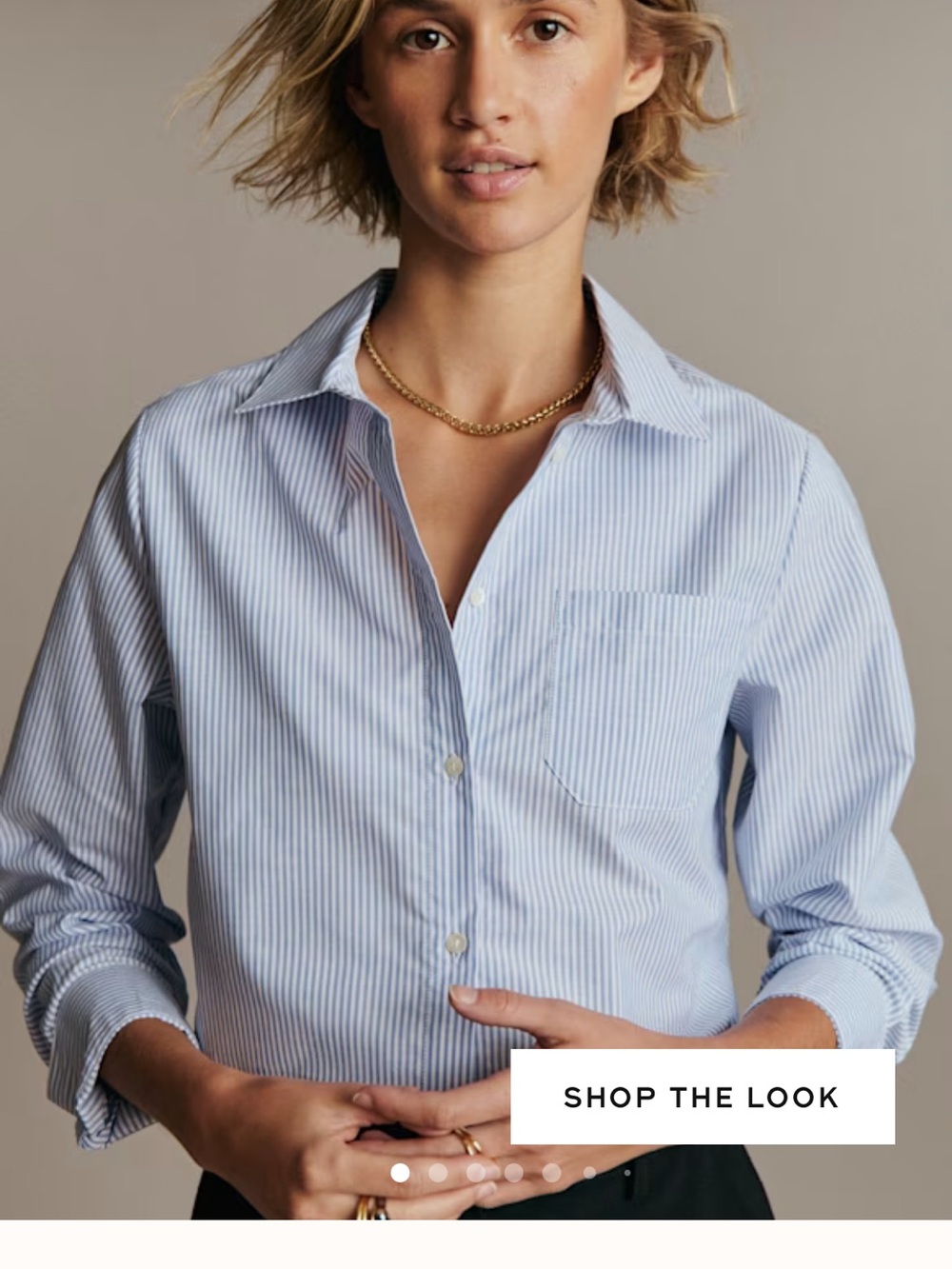 Sezane tomboy shirt